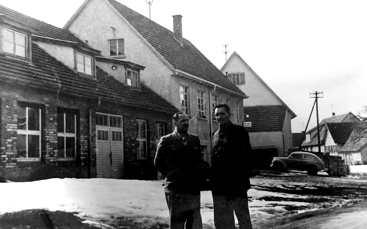Landolt Produktionsgebäude 1946 Gosheim